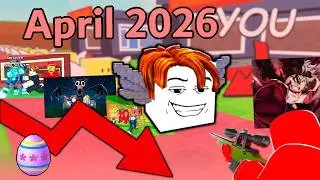 Most Played Roblox Games of April 2026