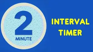 2 Min Interval Timer with Music - 20 Second Exercise 10 sec rest - 20 seconds interval timer