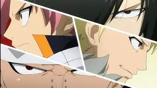 Natsu e Gajeel vs Sting e Rogue AMV