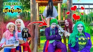 EVERYONE LOVES BATMAN!! THE JOKER IS VERY SAD AND ANGRY!! (BATMAN VS JOKER)