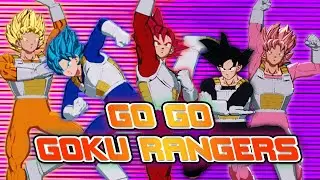 What If GOKU Was The POWER RANGERS!? | Sparking! ZERO Mod Showcase