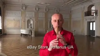 Ukrainian Chromatic Wooden Sopilka Prima in C - Test #1