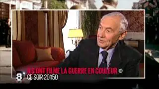 ils ont filmé la guerre en couleur jusqu'a la liberation ce soir 20h50 D8 21 8 2014