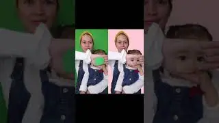 Green Screen Magic Orig vs Edited 