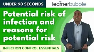 Infection Control - Potential risk of infection and reasons for potential risk
