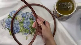 Вишивальний влог, кінець літа. Прогулянка з динозаврами. Новий старт