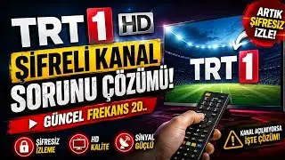 UEFA 2024 TRT1 HD İzleme Frekans Bilgisi