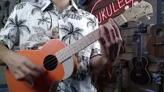 aNueNue UT10 Living Coral Tenor Ukulele Sound Demo - ANN-UT10-LC