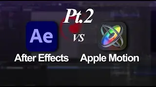 After Effects vs Apple Motion Part 02