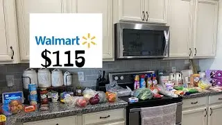 Walmart Grocery Haul with meal plan {8.10.10}