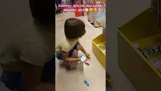 Biz açmadık vallaha🤣😂#kalem #boya #komik#okulöncesi  #youtube #shorts