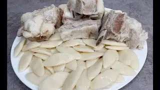 Чеченские Галушки Из Кукурузной Муки / Ахьар Галнаш