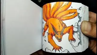 Summoning Jutsu KURAMA Flipbook | Naruto
