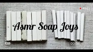 АСМР/Резка сухого и замоченного мела/Хруст/ASMR/Cutting dry and soaked chalk/Crunch/