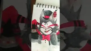 Я очень долго его рисовала#рисование #хаск#отельхазбин#hask#hotelhazbin#арт#drawing#loserbaby#art