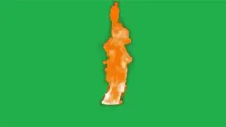 fire tornado Green screen effect