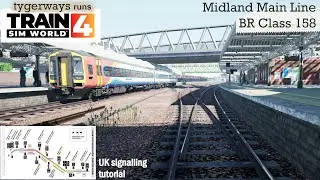 UK Signalling: Signal identification plates, midland pronunciation & pointless points (TSW tutorial)
