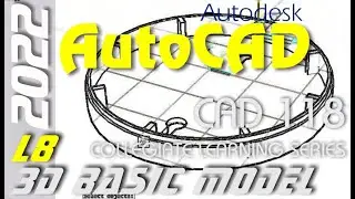 L8 AutoCAD | 3D Solid Hints Video | Rough, Un-Edited, No Sound