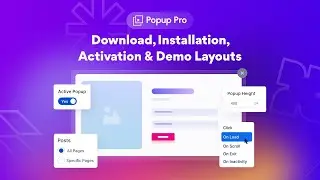 Popup Pro Download, Installation, Activation & Demo Layouts