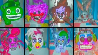 All New Jumpscares and Deaths Poppy Playtime Chapter 2 Mobile New Update(Bunzo, Boxyboo vs Mommy)