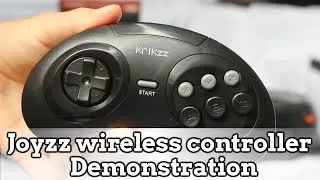 Using The Krikzz Joyzz  Wireless Megadrive Controllers