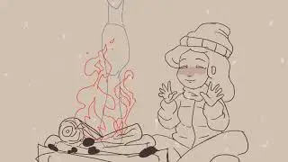 Short campfire animation loop (for class lol)