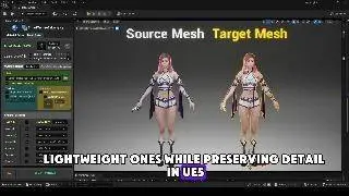 How to Convert Complex Materials to Lightweight Ones While Preserving Detail in UE5