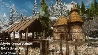 Skyrim SE - Player Home Mod: White River House SE (Morrowind Style)
