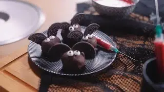 Schoko Windbeutel Fledermäuse | Halloween Rezept | eismann feat. Foodistas