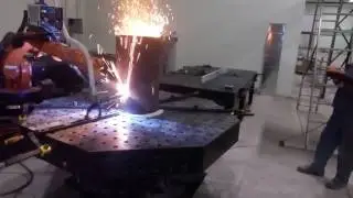 Kuka robot plasma 3 d cutting