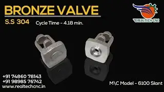 BRONZE VALVE | REALTECH CNC MACHINE VD-074