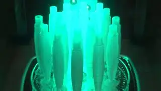 Curing mass production resin prints on the Photon Wash & Cure Station Plus