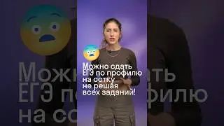 Как получить сотку на ЕГЭ по математике, не решая всех заданий?🤯 