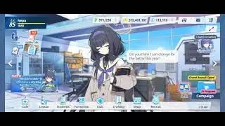 Ui voice line New Year ( Blue Archive )