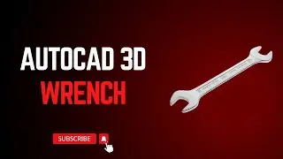 Open Ended Wrench in AutoCAD 3D
