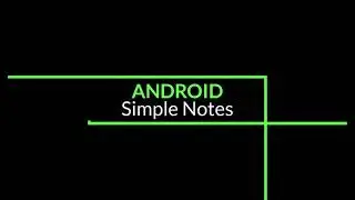 Kotlin  - Membuat Simple Note