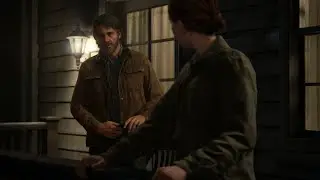 Ellie anf Joel Singing Wayfaring Stranger - THE LAST OF US 2 ENDING Credits (4K)