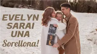 Sveliamo a nostra figlia Evelyn che aspettiamo un altro bambino 🤰🏼❤️ Lo desiderava da tanto😍