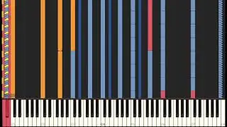 [Black Midi] BAD Piggies - Main Theme v2, 4.7 Million notes, TekkitkoooBM. Synthesia legit run.