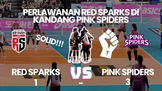 [FAN CAM] Perlawanan Mega dan Redsparks di Kandang Pink Spiders!!! MEGA TETAP SOLID!!! 🇰🇷🇮🇩