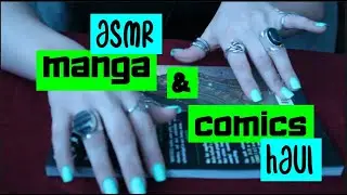 ASMR 📦Manga & Comic Haul 📦Whispered 📦Junji Ito 📦Marjorie Liu 📦Sana Takeda 📦Crinkles, Tap & Scratch