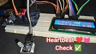 How to use the heart pulse sensor with Arduino | Heart pulse monitoring system