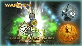 Titan Quest _ Philip's Swift Justice _ Philip's Legacy Item SET Club&Shield Warden _ Xmax Build