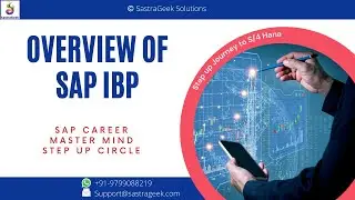Overview of SAP IBP