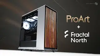 Super Clean | Fractal North White | ASUS ProArt Build