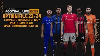 SMOKEPATCH FOOTBALL LIFE 2023 - OPTION FILE SUMMER TRANSFER 2023/2024 AIO