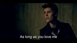 Justin Bieber - As Long As You Love Me HD (Music Video + Lyrics)