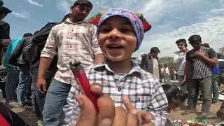 First time visit Delhi Chor bazar with @VSKVlogs  Vansh Dey