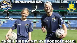 OVERRASKER UNG PIGE I MIN NYE FODBOLDKLUB! (BRIZZE FC)