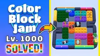 Color Block Jam Level 996 Walkthrough (997, 998, 999 & 1000) | VERY HARD Level Guide & Tips! 🏆
